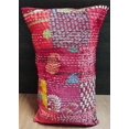 thumbnail image 4 of Patchwork Kantha Silk Quilting Kantha Sofa Pillow,Throw Pillow Covers, Farmhouse Pillow Covers, Living Room Cotton Pillow Cover, Decorative Kantha Pillow Cover pcs set, 4 of 5
