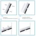 thumbnail image 2 of Soporte Pared para Y Tableta 2 Uds. IPad/iPhone 15 14/Samsung() Color Blanco, 2 of 9
