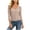 A126-Khaki, variant on Women's 3/4 Sleeve V Neck Casual Button Down Sweater Scalloped Trim Daily Wear Basic Outerwear Tops