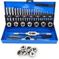 thumbnail image 5 of 32Pcs Alloy Steel Taps and Dies - Metric Thread Cutting Tools - Threading Kit with Storage Case, 5 of 5