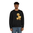 thumbnail image 4 of TSmartArt @ Walmart. Peeking Ducks Heavy Blend™ Sweatshirt. Unisex Teen Adult Pullover, 4 of 9