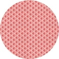 thumbnail image 1 of Ahgly Company Tapis d'Intérieur Lavable en Machine Carré Transitionnel Rose Pastel, 3 Pieds Carré, 1 of 7