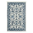 thumbnail image 3 of Unique Loom Boston Collection Area Rug - Floral (3' 3" x 5' 3" Rectangle White Blue/Gray), 3 of 7