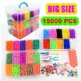 thumbnail image 2 of Diy Hand Made Rubber Bands Twist Loom Set Rubber Loom Bands Kits Friendship Bracelet Maker Making Kit For Kids In Stock, 2 of 5