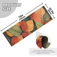 thumbnail image 5 of Yayeee Runner Rug for Bedroom 2'x6' Machine Washable Hallway Non Slip Mat, Colorful Leaves, 5 of 8
