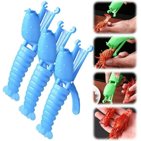 

Crawfish Sheller Tool 2025 New Crawfish Peeler Tool for Peeling Cooked Shrimp Tails Crayfish Shelling Device Shrimp Peeler Crawfish Sheller Seafood Tool (blue)