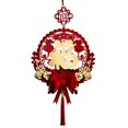 thumbnail image 1 of Traditional Spring Festival Pendant Chinese Decorations 2023 Paper Festive Occasion Red Creative Decorative Pendants, 1 of 5