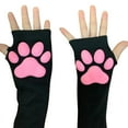 thumbnail image 6 of Kawaii Cat Paw Mittens Gloves Cute Soft 3D Toes Beans Fingerless Gloves Cat Claw Paws Pads Sleeves Cat Cosplay Accessories, 6 of 6