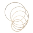thumbnail image 5 of Hot DIY Wood Art Craft Bamboo Circle Round Cross Stitch Sewing Manual Tools, 5 of 11