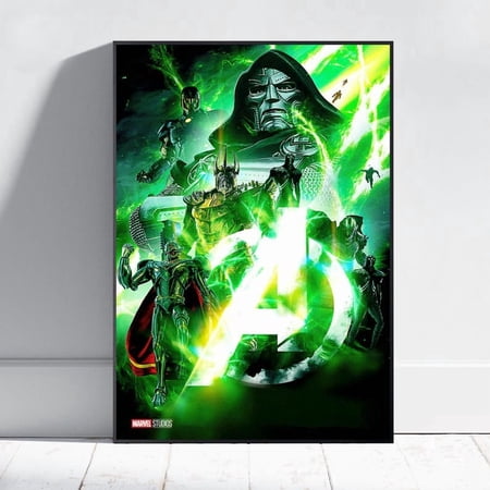 Avengers Doomsday Poster Dr Doom Wall Art Victor Von Doom Movie Print poster Wall Art Decor 8x12 UNFRAMED