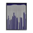 thumbnail image 3 of Industrial Cityscape Abstract Urban Environment Silver Blue 16 in x 20 in Framed Painting Art Prints, by Stupell Home Décor, 3 of 3