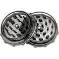 thumbnail image 1 of OWLSTEM 3 inch-Grinder, Black-Translucent, 2-Layer Grinder, with Magnetic Lid, Compact & Portable, Suitable for Kitchen Use, 1 of 4