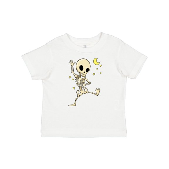 Inktastic Cute Dancing Skeleton Boys or Girls Baby T-Shirt
