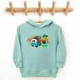 thumbnail image 3 of Leo the Truck Leo and Lifty Green - Toddler Hoodie, 3 of 3