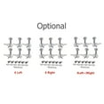 thumbnail image 3 of 6 Left Inline Electric Guitar Tuning Peg  Locking Tuners Chrome Plated Guitar Tuning Keys Machine Heads 1   18 Compatible with ST Electric Guitar, 3 of 7