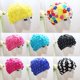 thumbnail image 1 of Women Swim Pool Beach Swimming Cap Attractive Hat Free Size for Women Petals Bathing Cap High Quality Rose Red, 1 of 3