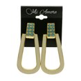 thumbnail image 3 of Mi Amore Dangle Clip-On-Earrings White/Blue, 3 of 4