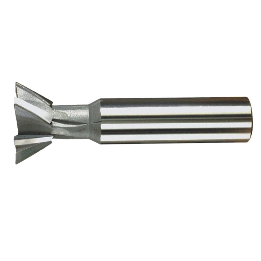 Tungsten Steel Dovetail Groove Milling Cutter 25mm Dia 60 Degree Cutting 