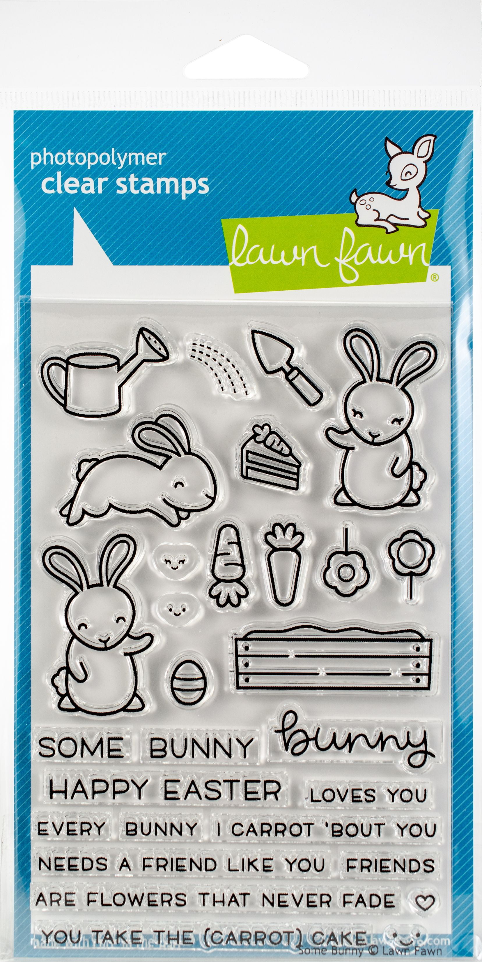 Lawn Fawn Clear Stamps 4/"x6/"-fab Flowers
