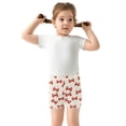 thumbnail image 5 of joogoo Crabs Cartoon Girls Lined Shorts Bike Dance Bottoms 6T, 5 of 7