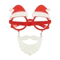 thumbnail image 2 of Ganfancp Navidad Gafas Decorativas Máscara de Navidad Adulto Niños Regalos de Navidad Fiesta de Suministros Novedad Ofertas Flash Liquidación 1* Máscara de Navidad, 2 of 6