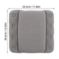 thumbnail image 2 of UPGRATOR Almohada Para Ergonómica De Esponja PVC Gris Con Soporte Para Cuello Y Espalda, 2 of 6