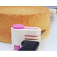 thumbnail image 5 of DIY Cake Slicer, Stratification Auxiliary, Bread Slice, Toast Cut, 5 Layers Leveler Slicer, Kitchen Fixator Tool (2, Rose Red), 5 of 5