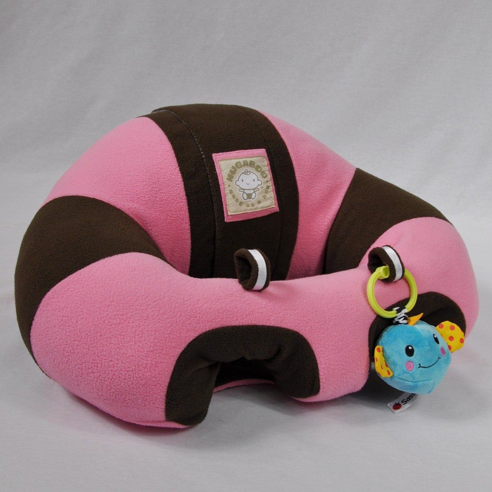 Hugaboo Infant Sitting Chair Pink n' Mocha Fleece