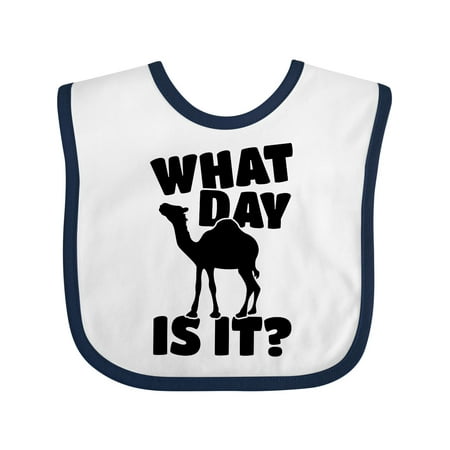 

Inktastic What Day is It Camel Gift Baby Boy or Baby Girl Bib