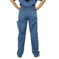 thumbnail image 2 of Panda Uniform by HeedFit Unisex Medical Scrub Cargo Pants with Pockets – Ceil Blue, 4XL, 2 of 3