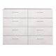 thumbnail image 4 of Lundy 8-Drawer Dresser, white, by Hillsdale Living Essentials vanity  A white dresser dressers for bedroom My Lux Decor Round, 4 of 10