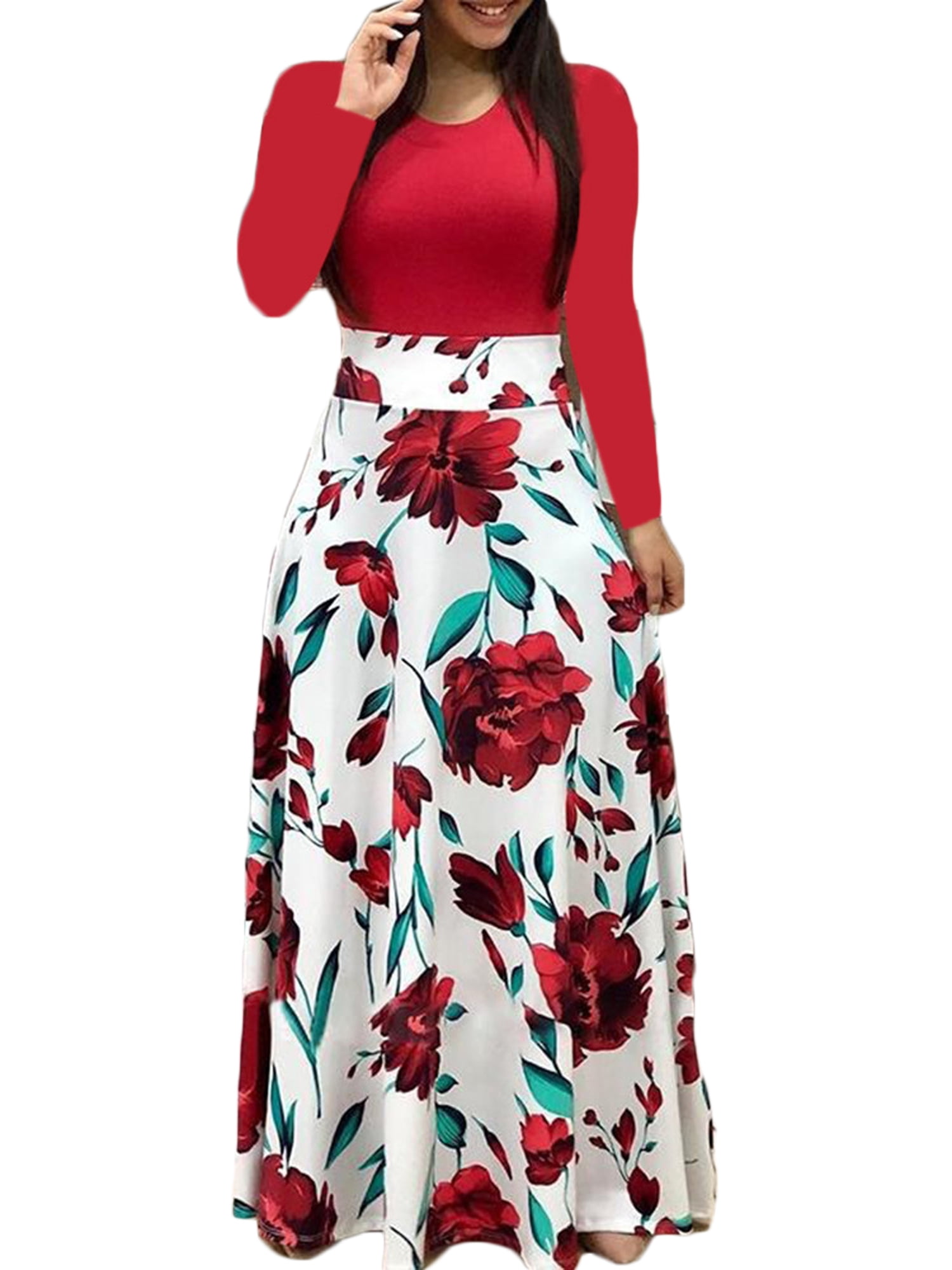 women's floral maxi skirts