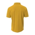 thumbnail image 2 of A4 N3008 Mens Performance Pique Polo - Gold - XS, 2 of 2