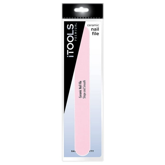 iTools Premium CERAMIC NAIL FILE, Manicure Nail File Emery Boards