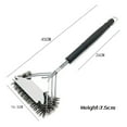 thumbnail image 5 of El mejor compañero para parrillas, cepillo de limpieza para parrillas para una parrilla segura y sin cerdas, diseño de triple bobina para manchas difíciles, cepillo para parrilla con raspador para, 5 of 5