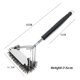 thumbnail image 5 of Grill Guardian, cepillo y raspador seguro para parrillas sin cerdas, diseño eficiente de triple bobina, raspador ancho para una limpieza rápida, mango antideslizante reforzado para un agarre adicional, 5 of 5
