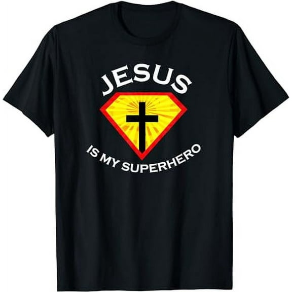 Jesus Is My Superhero Cute Powerful Christian Gift SUPER T-Shirt