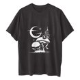 thumbnail image 4 of Blusa de Manga Corta Con Estampado de Sol Y Luna Gótica Vintage Para Hombre Y Mujer Odeerbi ODB181958, 4 of 7