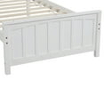 thumbnail image 5 of Cterwk Wood Platform Bed Twin Size Platform Bed, White, 5 of 9