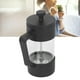 thumbnail image 5 of Cafetera De Prensa Francesa, Tetera Con Filtro De Malla 120 Para Preparar Té, Leche Hirviendo, Color Negro, 5 of 7
