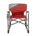 thumbnail image 2 of Mac Sports MacRocker Outdoor Foldable Rocking Chair | Portable, Collapsible, Springless Rockers with Rust-Free Anti-Tip Guards for Camping Fishing Backyard | 225 lb Weight Capacity | Red, 2 of 5