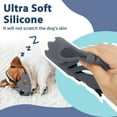 thumbnail image 6 of Dog Muzzle, Soft Muzzle for Small Medium Dogs Poodle Dachshund, Breathable Silicone Cage Mouth Cover to Prevent Biting and Chewing, Funny Rhino Muzzle with Adjustable Head Strap, 6 of 7