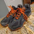 thumbnail image 1 of New Balance RX MT800 Trail Running Shoes Black Orange MT800BO US Men's Size 13D, 1 of 6