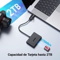 thumbnail image 4 of UGREEN Lector de Tarjetas de Memoria, Lector de Tarjetas SD 4 en 1 USB C USB 3.0 Adaptador OTG de 2 Conector para Computadora Port&aacute;til Android, Compatible con Micro SD 170 MB/s, iPhone 16,, 4 of 7