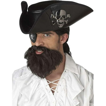Captain Beard and Mustache Set Adult Halloween Accessory