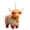 F, variant on Acrylic Highland Cow Ornaments, Colorful Animal Artwork Designed for Hanging Display, Scottish Cattle Tree Decors for Holiday Gift Exchanges and Wreath Arrangements, Multicolor, 3.15x3.15in.