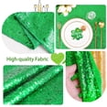 thumbnail image 4 of Mantel B-COOL redondo con lentejuelas, 229 cm, color verde brillante, 4 of 6