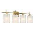 thumbnail image 6 of Meridian M80085MBK 4-Light Bathroom Vanity Light in Matte Black, 6 of 7