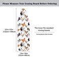 thumbnail image 5 of SEANATIVE Rooster Iron Board Cover Small Duty Thick Iron Pads for Ironing, Universal Fit Size Table Ironing Board Pad Protective Scorch Mesh Cloth Portable Iron Covers, 5 of 6