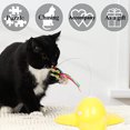 thumbnail image 3 of Juguete interactivo para gatos, eléctrico, automático, giratorio, con forma de mariposa, para interiores, divertido juguete de mariposa para burlarse de los gatos., 3 of 5